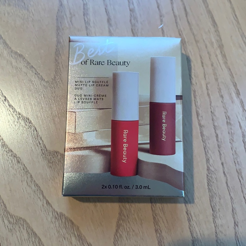 Rare beauty mini lip soufflés